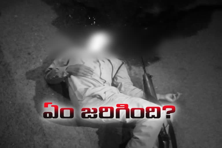 crpf-constable-suicide-with-a-gun-hakimpeta-hyderabad