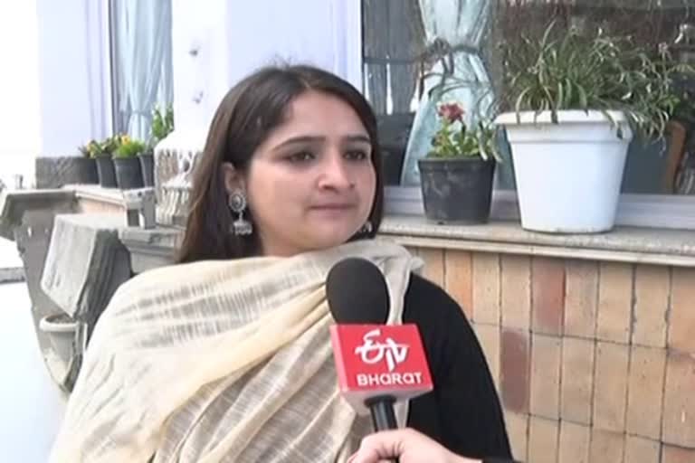 etv-bharat-conversation-with-indias-youngest-panchayat-samiti-president-on-womens-day