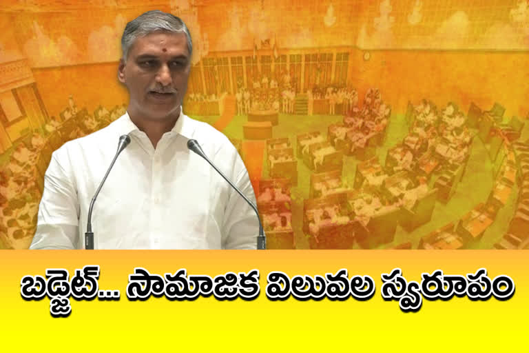 telangana state finance minister harish rao introduced budget for the financial year 2020-21