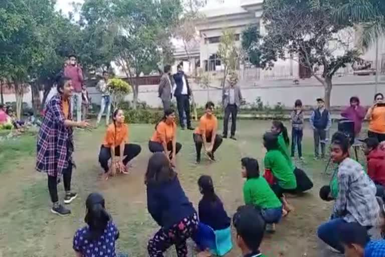 self defence training held among students in gb nagar uttar pradesh