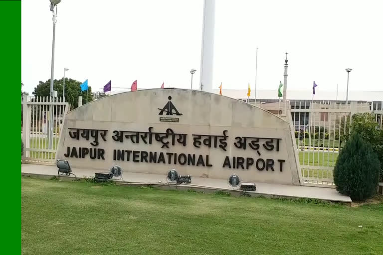 Jaipur airport passenger load drop