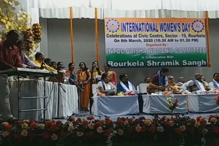 International women's day celebrate in rourkela