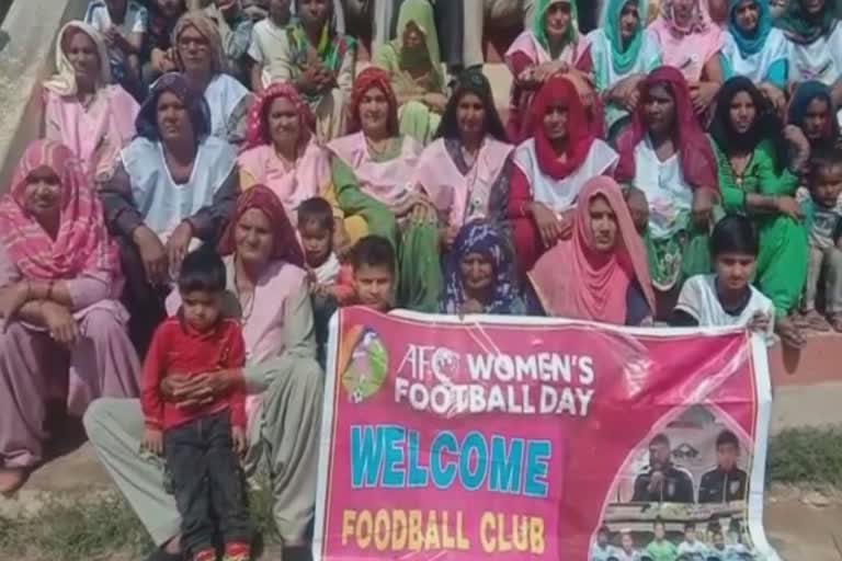 alakhpura village footbaal game in bhiwani