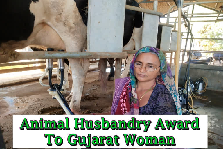 Gujarat woman bags best animal husbandry award on Womens' Day 2020