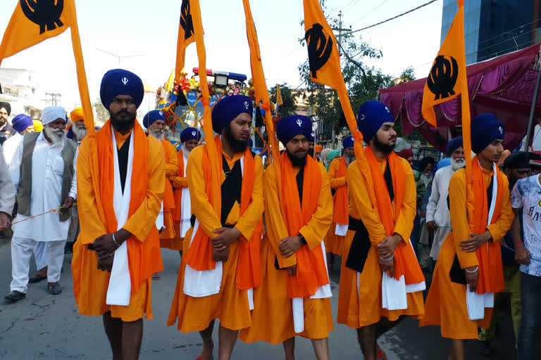 holi festival celebrated  at paonta sahib