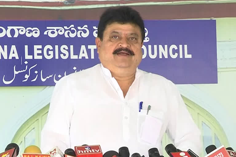 Bjp mlc rama chander rao comments over on state budget