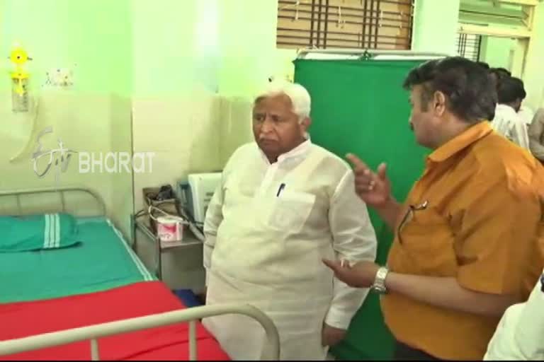 mla-h-k-patil-visit-to-jims-hospital-gadaga