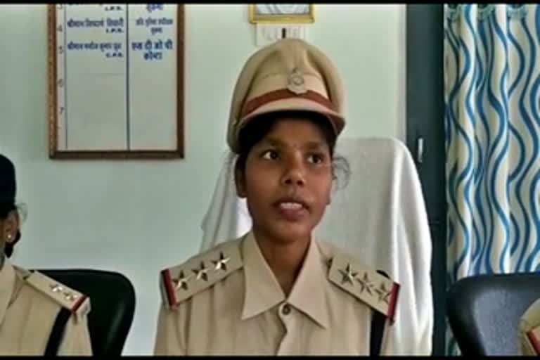 Girls took over the police station for a day on Women's Day