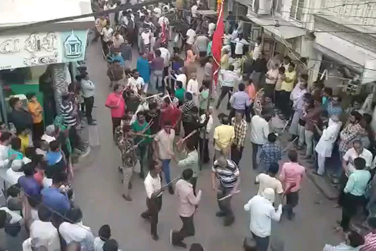 before the Holi, 800 year old Gheraiya Chaudhash tradition is celebrated In Vadnagar