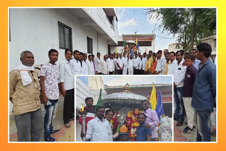 Memory flame arrive in badnapur city