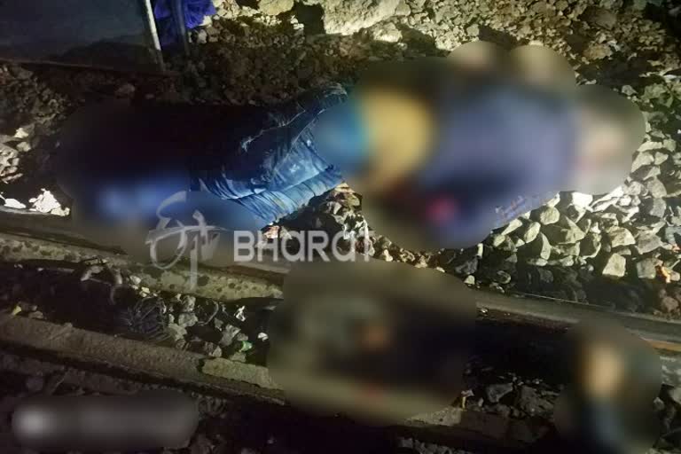 young man Dead body found in railway track