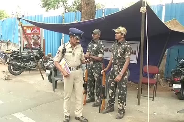 police security on local bodies elections at visakha