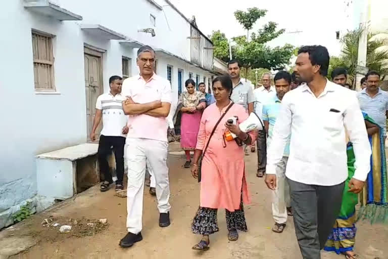 minister Harish Rao conducted Morning Walk in Siddipet