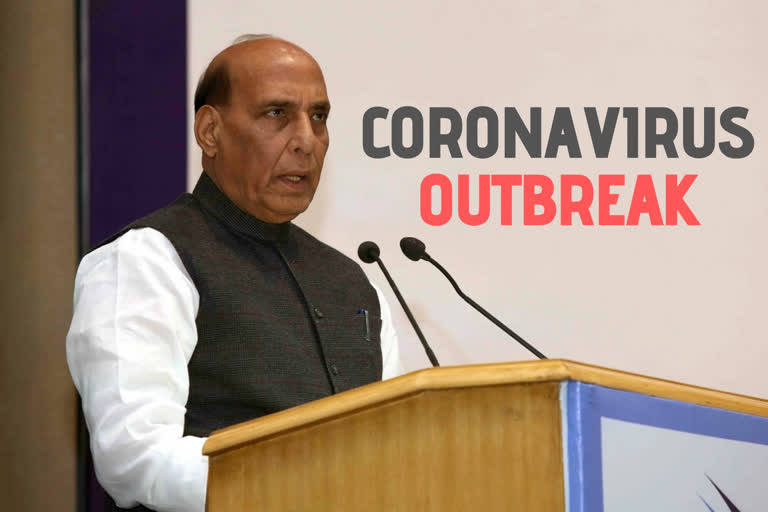 Novel Coronavirus  Rajnath Singh  Holi Celebrations  Holi Milan  COVID 19  Defence Minister  Health Ministry  Precautions  ന്യൂഡൽഹി  രാജ്നാഥ് സിംഗ്