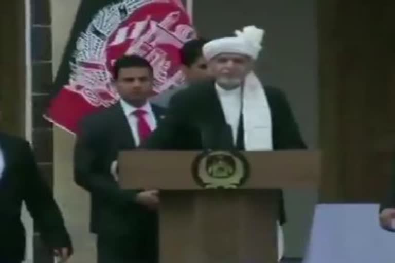 Blast and firing reported during President Ashraf Ghani oath taking ceremony in Kabul