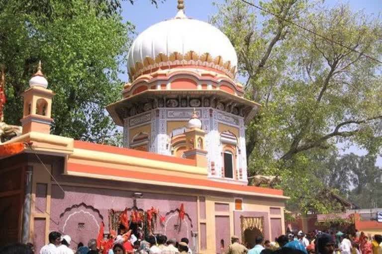 Navratri fair in Bala Sundari Temple Trilokpur