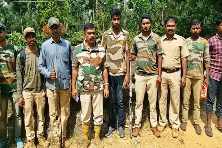 Elephants came to kodagu villages