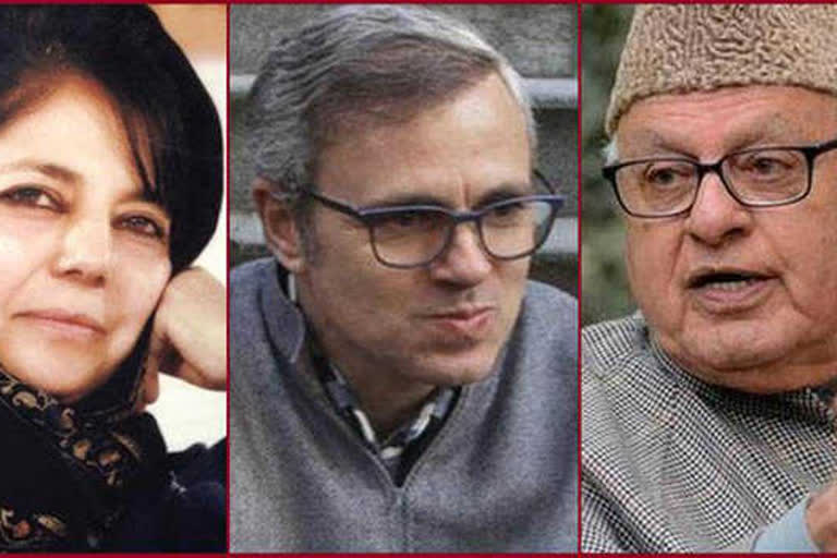 Opposition demands release of farooq abdullah, omar abdullah and mehbooba mufti