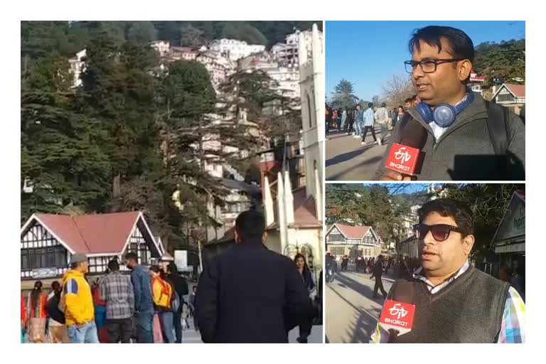 tourist continuously coming shimla