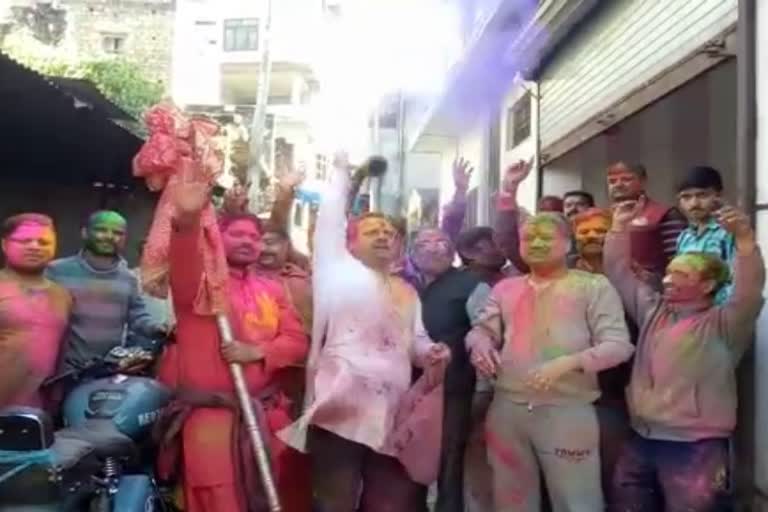 holi festival jawalamukhi kangra