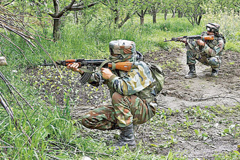 telanaga police bandobust in chattisghad border