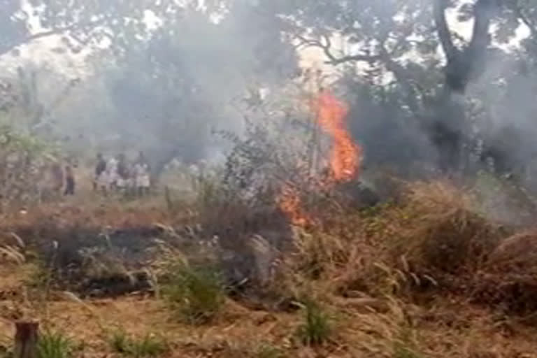 fire attakcs  nilambur fire  തീപിടിത്തം  നിലമ്പൂര്‍ തീപിടിത്തം  ആര്യവല്ലിക്കാവ്  ചക്കാലക്കുത്ത് ആയുർവേദ ആശുപത്രി