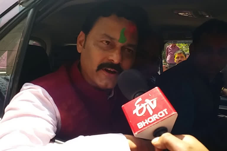 BJP MLA Sanjay Pathak statement about Sidhiya