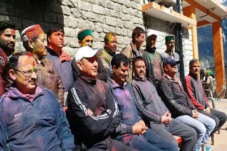 Holi festival celebrated in Kinnaur