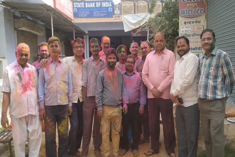 अलवर की खबर,  people celebrated Holi