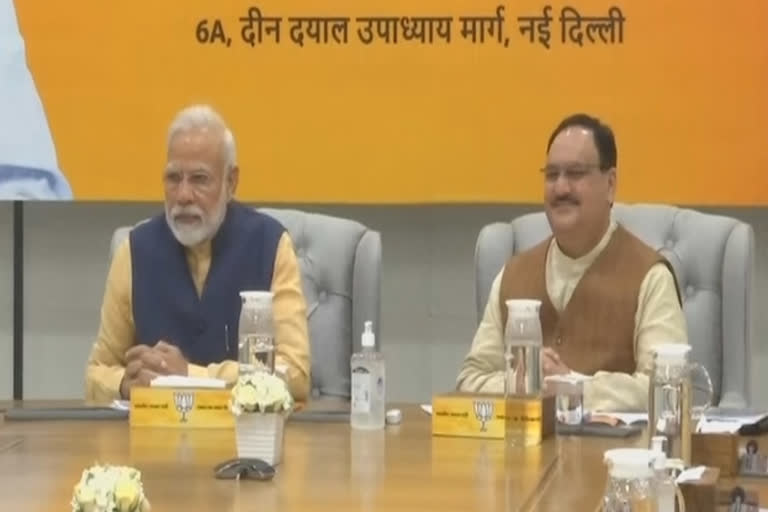 After BJP CEC, Modi, Shah, Nadda hold separate discussion