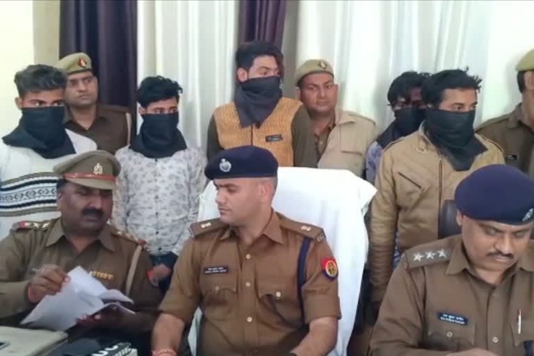 Five members of interstate vehicle thief gang arrested in Ghaziabad