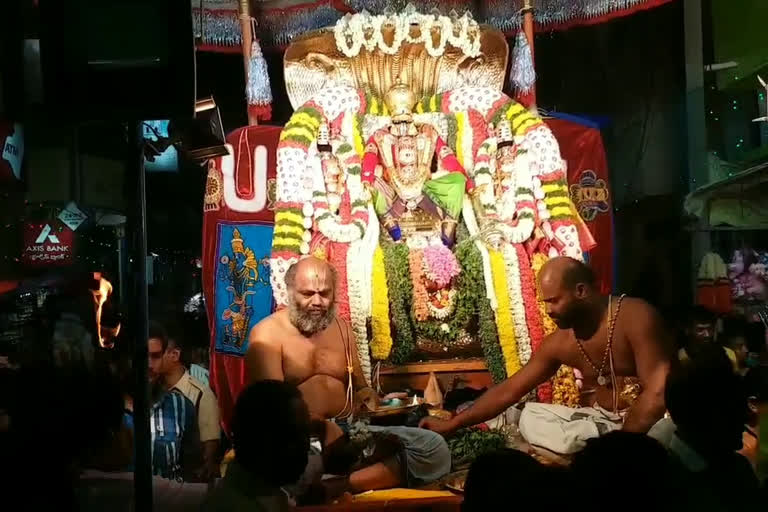 Sri Lakshmi Narasimha Swamy Brahmotsavam in Kadari