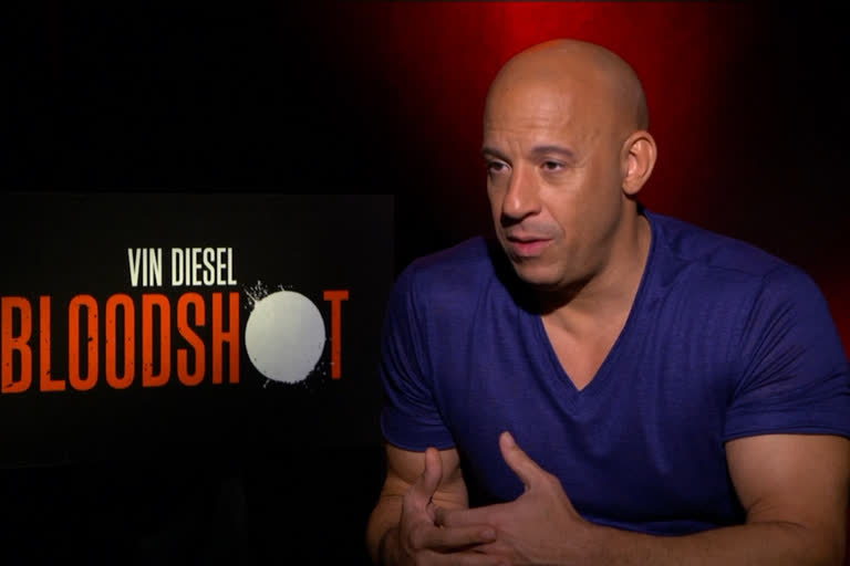 Vin Diesel Bloodshot promotions