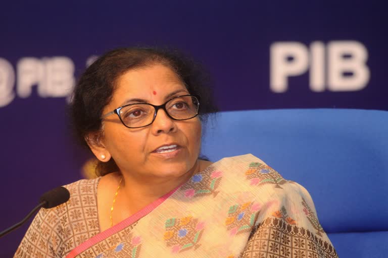 Finance Minister Nirmala Sitharaman