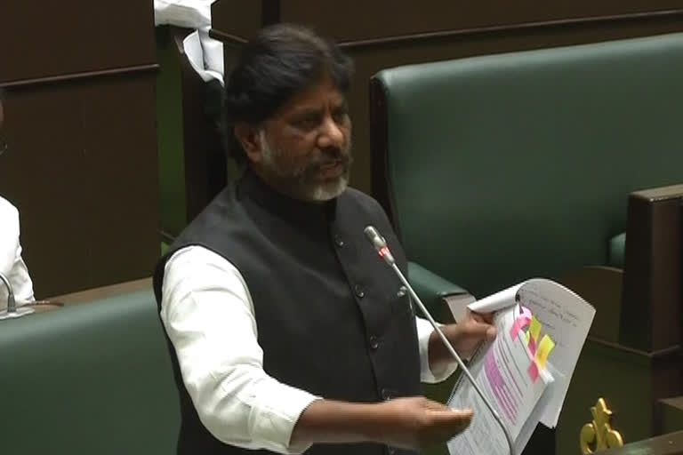 bhatti vikramarka spoke on budget