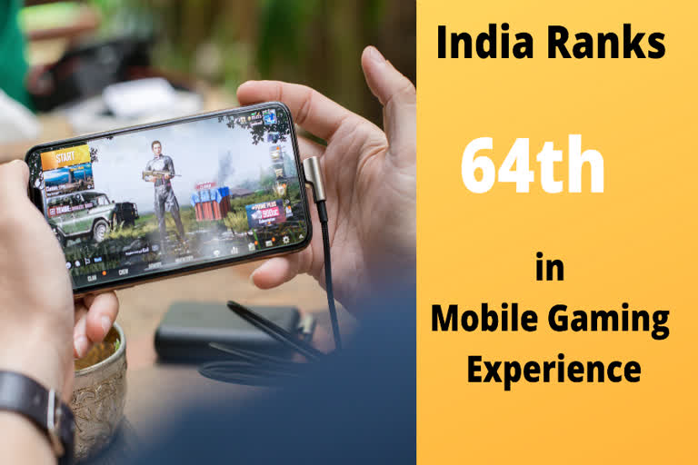 India ranks 64th among 100 countries in mobile games experience