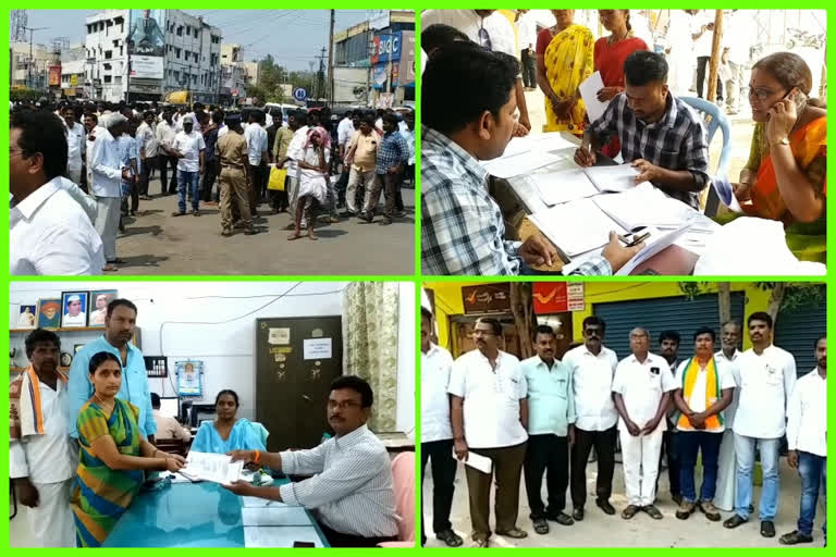 nominations have been buzzing in kurnool district over local elections