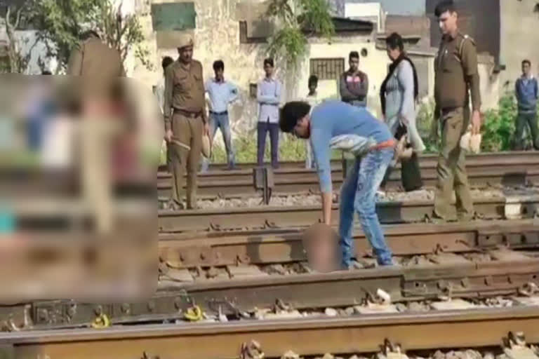 girls student died by train in panipat