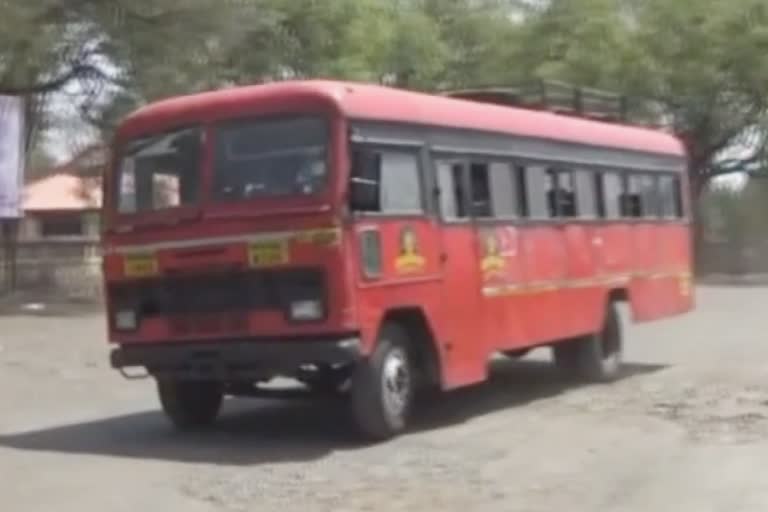 Corona Effect : Washim ST bus in loss due to bus cancel for sailani yatra