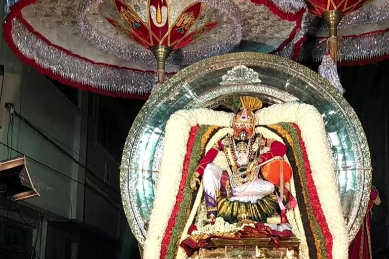 Sri Lakshmi Narasimha Swamy Brahmotsavam at kadhiri in ananthapuram