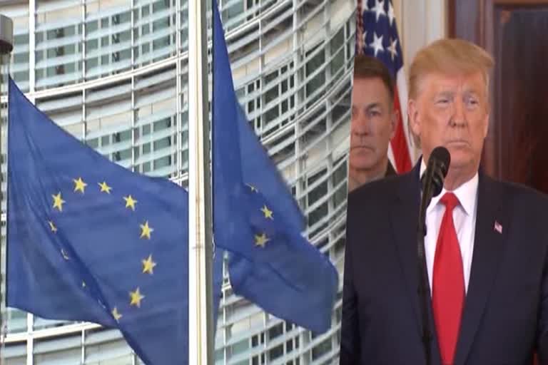 EU warns against 'economic disruption' after Trump Europe travel ban