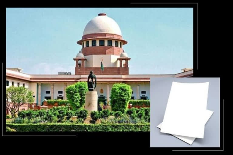 supreme court Chief Justice of India S A Bobde Apex court A4 size paper from April 1 news related to court apex court secretary general Sanjeev S Kalgaonkar உச்ச நீதிமன்றத்தில் ஏ4 காகிதம் மட்டுமே அனுமதி ஏ4 காகித புகார் மனுக்கள், ஏப்ரல் 1ஆம் தேதி, உச்ச நீதிமன்றம், எஸ்.ஏ. போப்டே