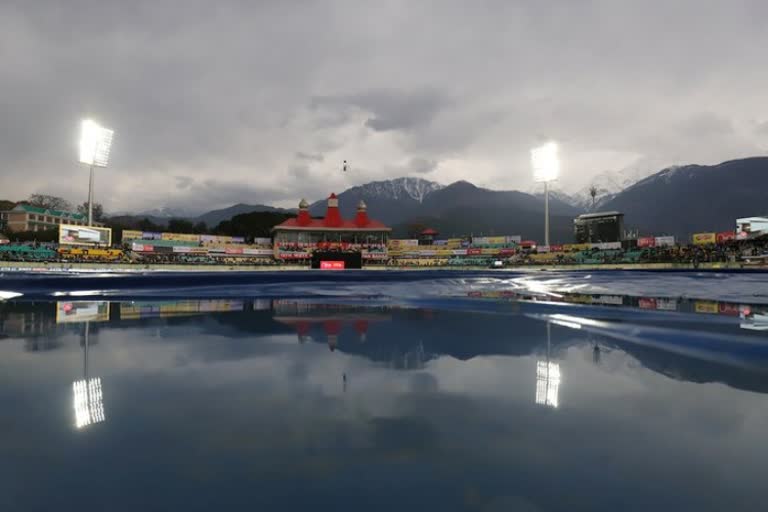 Match abandoned due to heavy rain,ಮೊದಲ ಏಕದಿನ ಪಂದ್ಯಕ್ಕೆ ವರುಣ ಅಡ್ಡಿ