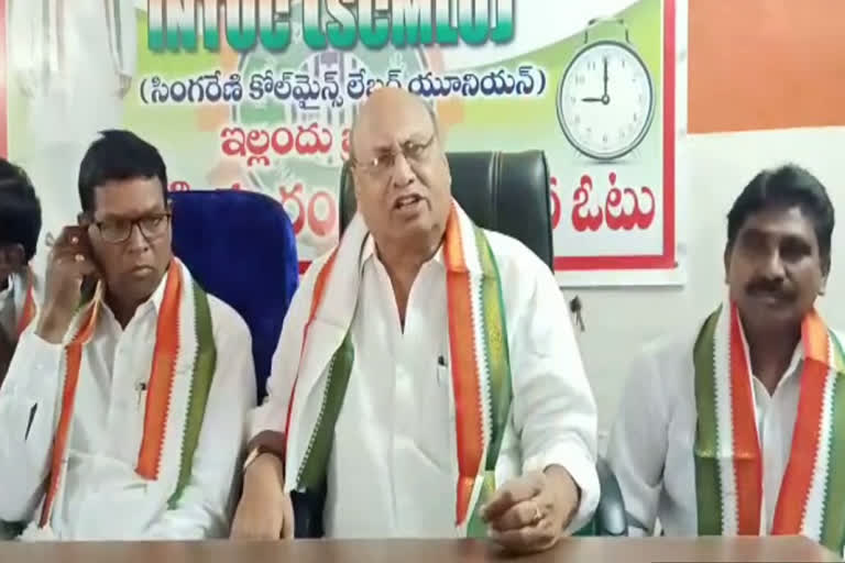 intuc general secretary janak prasad in yellendhu