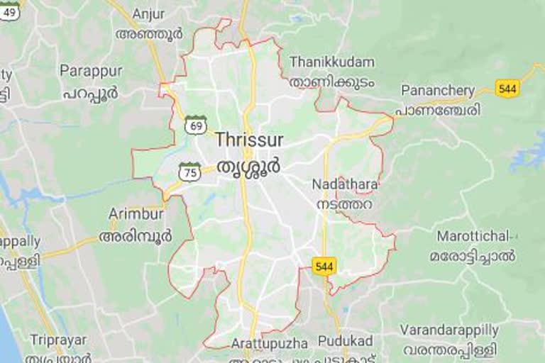 തൃശൂരിൽ നിരീക്ഷണത്തിൽ  റൂട്ട് മാപ്പ്  thrissur covid 19