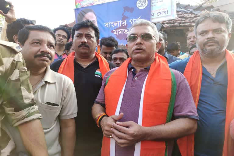 dilip-ghosh-was-at-cha-chakra-program-in-howrah