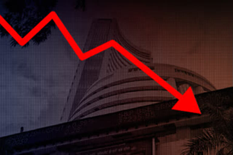 Sensex Nifty Lower Circuit  Trading Halted  കൊവിഡിൽ കൂപ്പുകുത്തി ഇന്ത്യൻ ഓഹരി വിപണി  Sensex, Nifty hit lower circuit; trading halted for 45 minutes  Sensex, Nifty hit lower circuit  trading halted for 45 minutes