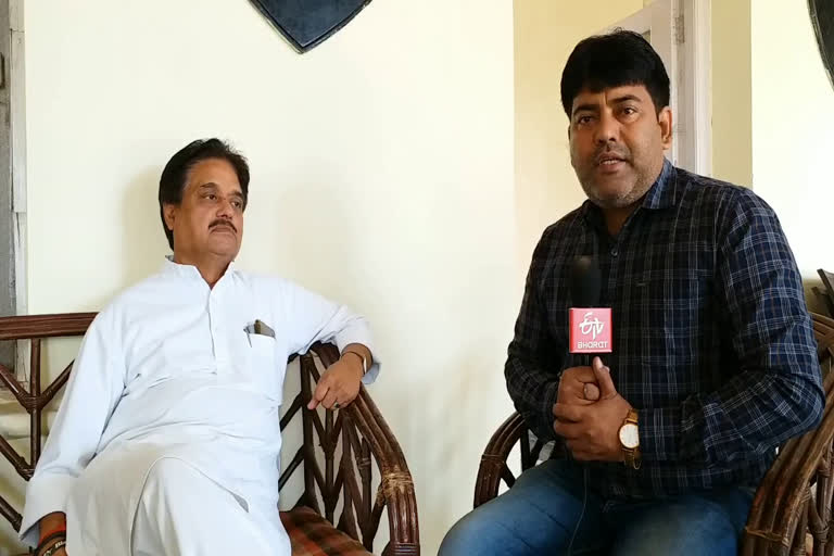 Sumer Singh Garha discusses with ETV Bharat