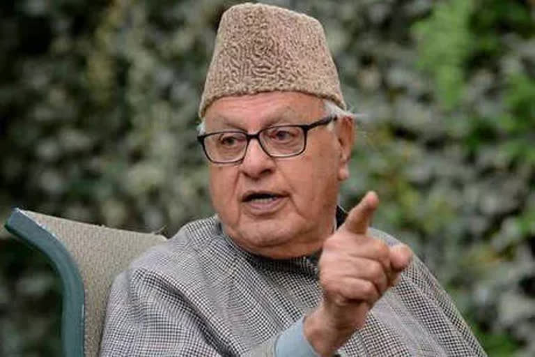 Government issues orders revoking detention of Dr Farooq Abdullah.