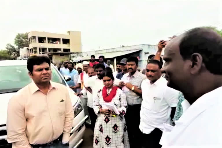 WARANGAL COLLECTOR VISTED TEKUMATLA MANDAL